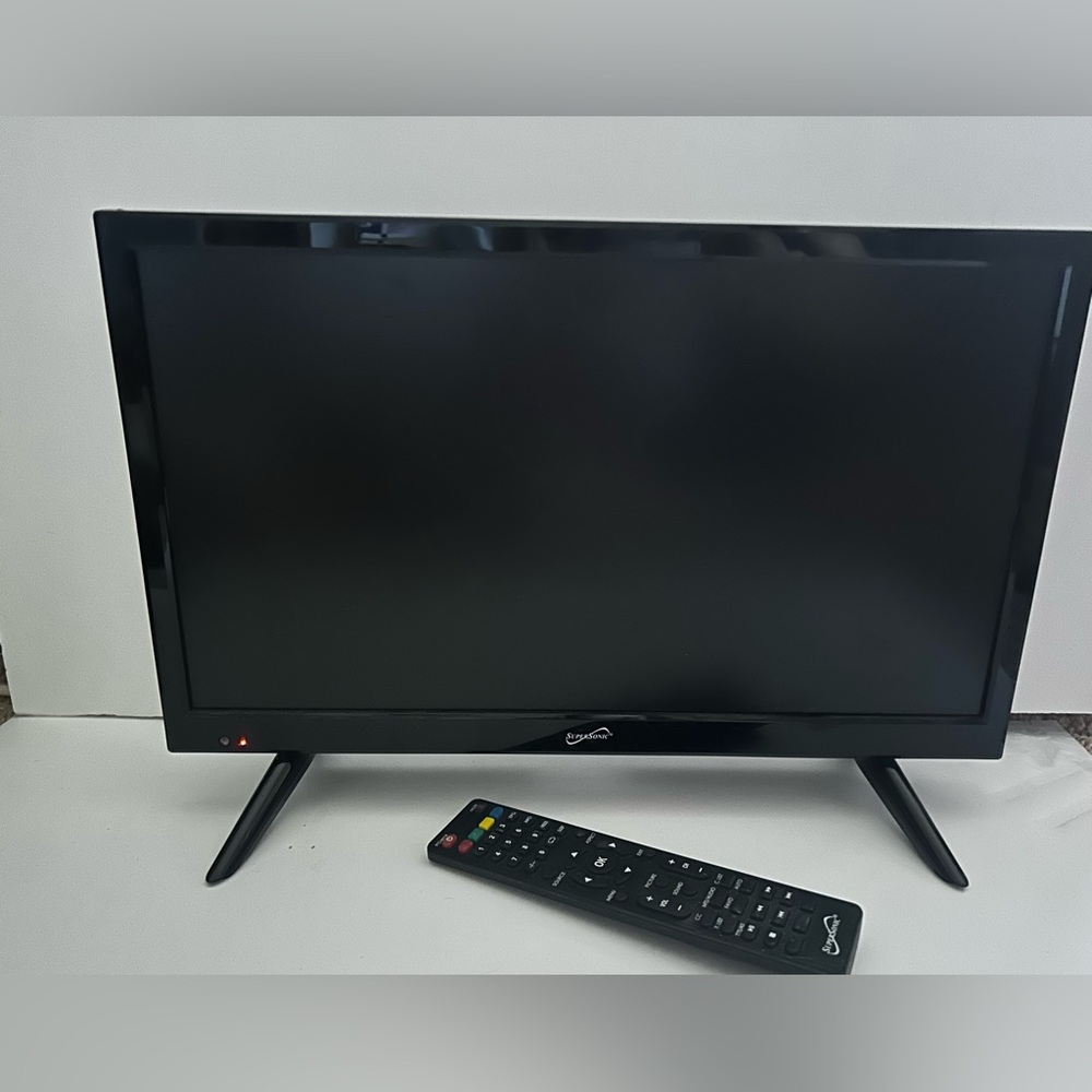 19" Supersonic SC-1911 LED HD TV USB HDMI 60HZ Remote Control Included MAY 2023